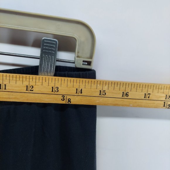 J Jill Pima Capri Leggings Womens black Size L - Picture 3 of 8